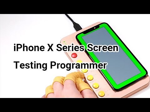 iPhone X Series Screen Testing programmer | User Guide