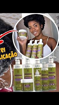 ROTINA CAPILAR DE NUTRIÇÃO PARA CABELO CRESPO Kiria hair Crecheadas