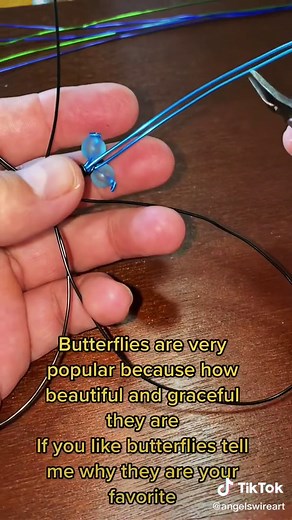 Wire Art Butterfly Sculpture Tutorial