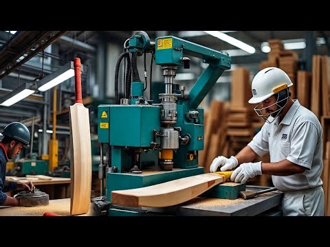 Process Of Making Traditional Handcrafted Cricket Bat