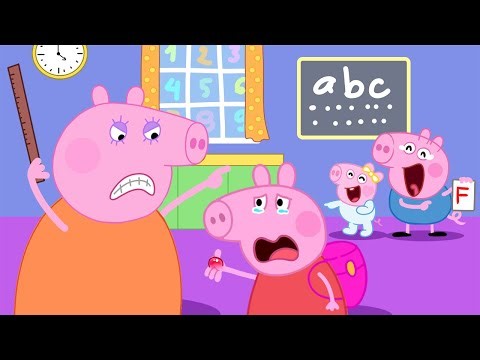 Mummy Pig, Don't Angry With PEPPA Of A Bad Grade?!! | Peppa Funny Animation
