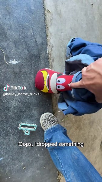 Baileys sick socks #horses #baileyandmarley #fyp #oopsidroppedsomething