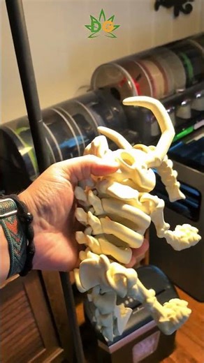 XL Prehistoric Woolly Mammoth Skeleton Desk Display Figure #3dprinting #sunlu #fyp