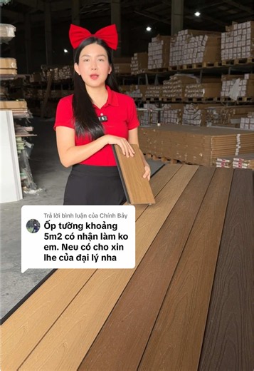 Trả lời @Chính Bảy Hệ thống đại lý Kosmos trên toàn quốc luôn sẵn sàng cung cấp vật tư và thi công gỗ nhựa Polymer tận công trình anh chị nha #kosmosvietnam #kimhoakosmos #gonhuanhoaitroi #gonhuakosmos