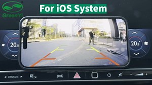 WiFi Car License Plate Backup Camera, GreenYi Wireless to Monitor 720P HD Rear/Front View Reverse Camera for Aftermarket Android Radio Head Units iPhone iPad Android Smartphones Tablets