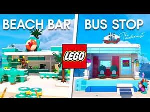 LEGO Fortnite: 3 Build Ideas using the NEW Paradise Palms LEGO Pass!