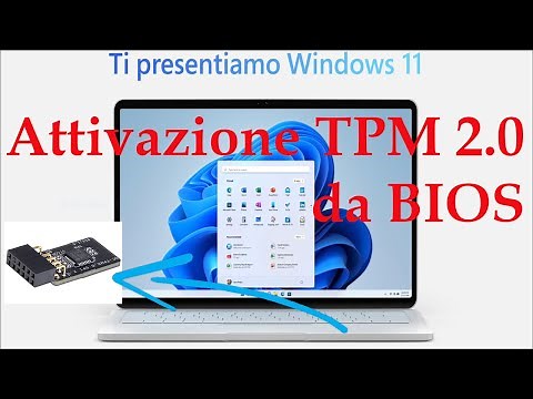 Come attivare il TPM 2.0 sul Computer - WINDOWS 11