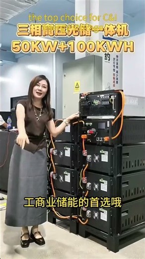 50KW+100KWH Three-Phase High-Voltage ESS | All-in-One Solar Storage for C&I