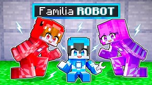 189K views · 8.7K reactions | Adoptado por una FAMILIA de ROBOTS en Minecraft! . . . . . . Hoy, Nacho y Lia son adoptados por una Familia de Robots en Minecraft. Los dos se convertirán en robots y desbloquearán así habilidades especiales. ¿Cómo podrán encajar en la familia siendo humanos y qué poderes desbloquearán? No te lo pierdas! #minecraft #minecraftmod #nacho #nachoydagar | Nacho | Facebook