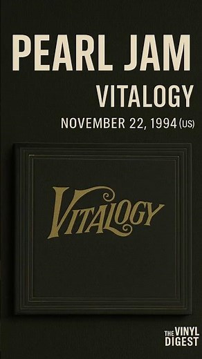 Pearl Jam – Vitalogy | Vinyl Art Moment
