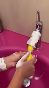 29M views · 86K reactions | She uses balloons and cosmetics to clean...