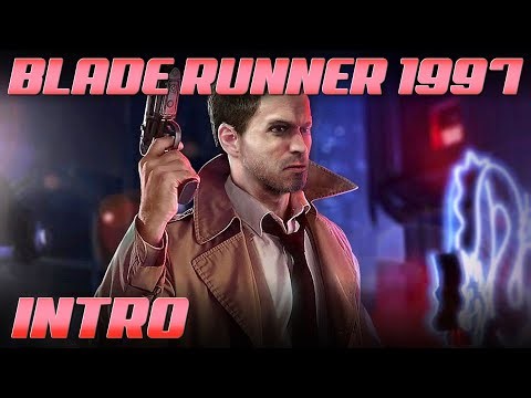 Blade Runner 1997 - Intro - 4K Retro Gaming Nostalgia