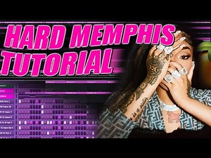 HOW TO MAKE HARD MEMPHIS BEATS FOR GLORILLA | DIRTY SOUTH TUTORIAL FL STUDIO 2023