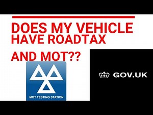 How to check if your Vehicle has Roadtax and MOT