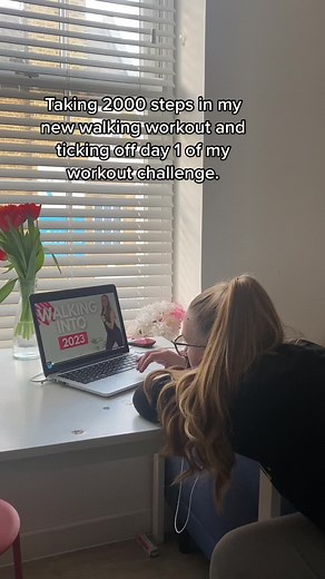 We all start somewhere! Have you tried the new walking workout already!? 👏 #workoutchallenge #homeworkouts #sharonashill #walkingworkouts #funfitness #newyearnewme