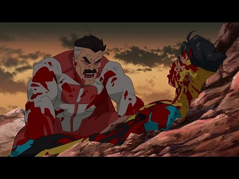 Omni Man Vs Invincible Full Fight [2/2] | Episode Where I Really Come From | Season 1 | Invincible