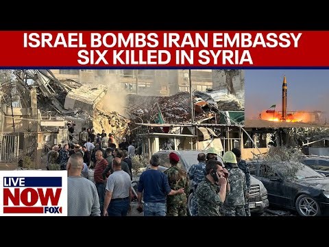 Israel-Hamas war: Iranian embassy bombed in Syria, top commander killed | LiveNOW from FOX