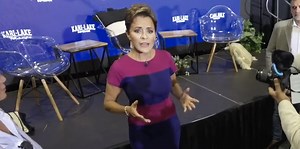 Kari Lake outsmarts opponent who refuses to debate her, causes Katie Hobbs to freak out at town hall