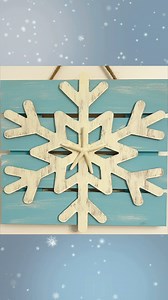 10K views · 85 reactions | Coastal Winter Snowflake Dollar Tree DIY Sign #winterdiy #dollartreediy #dollartree #craftybeach #snowflakediy | Crafty Beach | Facebook
