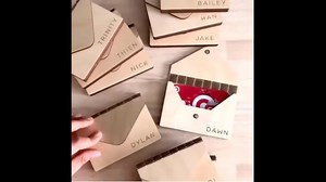 Wooden Envelope Gift Card Holder - DIY Voucher Packaging - Ideal for Anniversarie Gifts 580 - Etsy