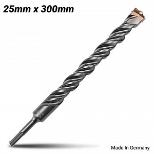 Xtorque X25300 Platinum SDS PLUS 25mm x 300mm Platinum 2 Cutter Drill Bit - MADE IN GERMANY