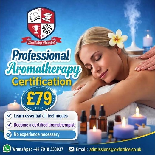 Professional Aromatherapy Certification