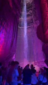 3.4K views · 78 reactions | Ruby Falls sits about 1,120 feet below the summit of Lookout Mountain! How is that possible if you only descend 260 feet in the elevator?? It's simple! As you make your way through the cave, Lookout Mountain is getting taller over your head 勞 | Ruby Falls | Facebook