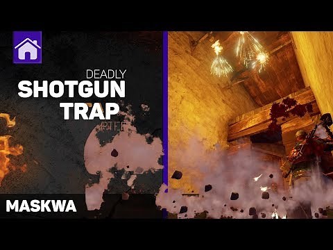 [PATCHED] Rust Deadly Shotgun Trap | Rust Best Shotgun Trap | Rust hidden shotgun trap