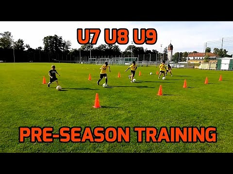 Full Pre-Season Football Training ⚽️ U7 - U8 - U9 🔥 Предсезонная Подготовка