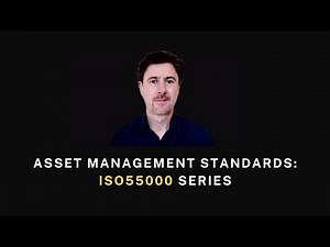 Asset management standards: ISO55000 series