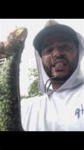 Caught my 1st Chain Pickerel lets goo Trops 🎣😬 #fishing #catchandrelease #chainpickerel #fyp #lake