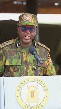 I declare GSU Recruit Course No. 1A/2025 in Magadi successfully completed." – Lagat, DIG-KPS