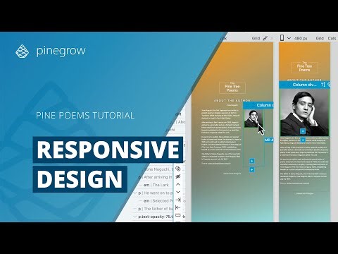 Pine Poems Tutorial - Responsive Design with Multi-View Editing - PG 9
