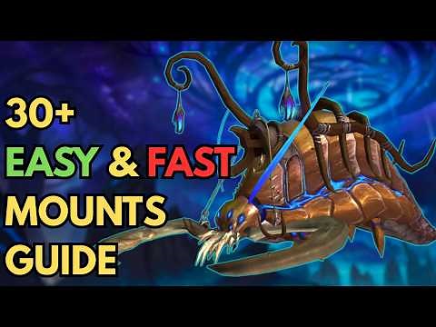 30+ Easy Mounts You Can Get in Less Than 19.1 Minutes in World of Warcraft | Shadowlands | Guide