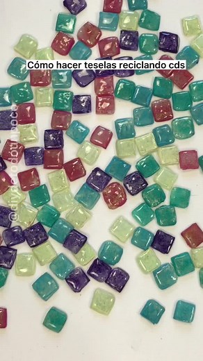 Tutorial: Cómo hacer teselas reciclando CD's