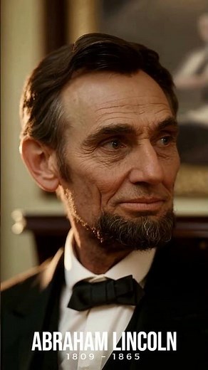 Abraham Lincoln — Brought to Life in Color 🎩📜