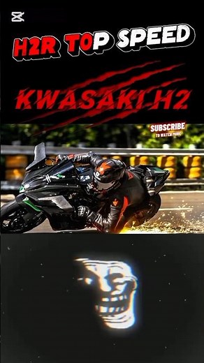 H2R की TOP SPEED🥵 #shorts #shortvideo #superbike #bikelover #kawasaki #h2r #h2 #topspeed #rider #box