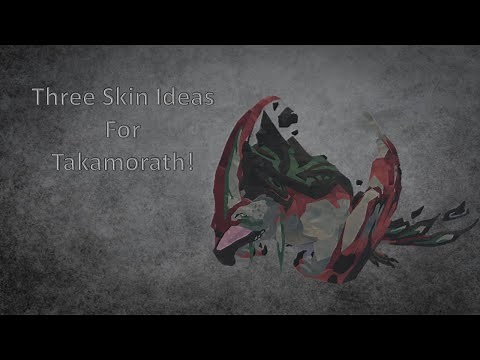 Three Skin Ideas for Takamorath! | Creatures of Sonaria