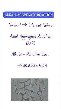 Concrete That Cracks Itself | Alkali Aggregate Reaction (AAR)