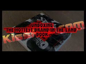 KISS "Hottest Brand in The Land" BOOK UNBOXING