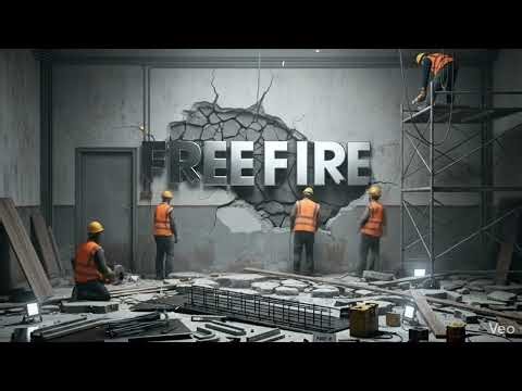 Free fire logo making timelape video 😲