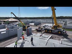 DZ Precast House Assembly