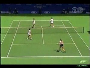 Hingis/Lucic vs Davenport/Zvereva 1998 AO Highlights