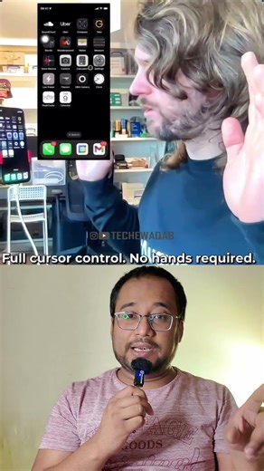 Paralysed logo ke liye wirelss mouse, phone laptop jaise devices ko control karne ke liye #shorts