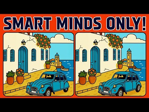 Only sharp minds can handle these spot the difference puzzles (Hard Mode)