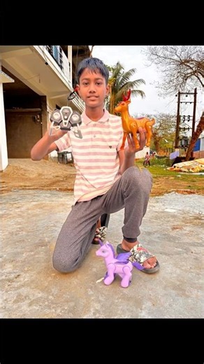 RC remote control horse 🐎 and Sika deer 🦌 unboxing 😛