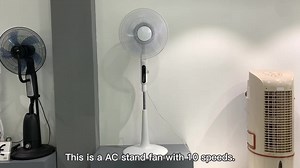 Fans Cooling Air Electric Stand Fan with Remote for Home Fan Stand