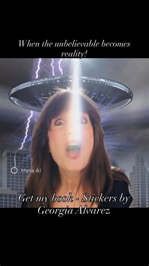 Georgia Kay | When the unbelievable becomes reality! Stickers - written & illustrated by Georgia Alvarez is a short story about an alien invasion.... | Instagram