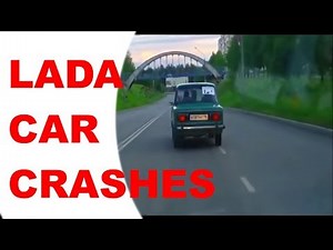 ➤ IDIOT LADA DRIVERS, CRAZY LADA DRIVING CRASHES # 28 Car Crash Challenge