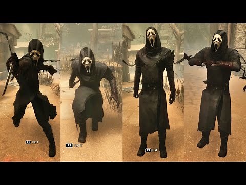 Dead By Daylight - All Ghost Face Killer Animations